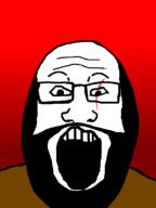 beard brad_armstrong clothes glasses lisa_(game) open_mouth scar soyjak variant:markiplier_soyjak video_game // 600x800 // 16.9KB