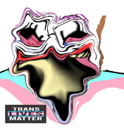 ack bloodshot_eyes distorted full_body glasses pink_hair rope subvariant:trans_lives_matter tranny trans_lives_matter transgender_flag troon variant:bernd white_background white_skin // 831x904 // 483.5KB