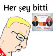 blond election erdogan its_over kilicdaroglu sad text turkiye variant:chudjak white_skin yellow_hair // 3891x4096 // 3.0MB