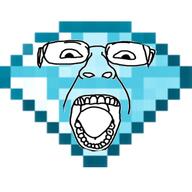 gem glasses objectsoy open_mouth pixel_art soyjak variant:bernd // 512x512 // 82.8KB