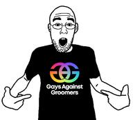beard gays_against_groomers glasses open_mouth pointing variant:shirtjak // 618x559 // 88.2KB
