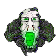 agony artist:cobsontalks biomechanics cobsontalks cyber display doom_(game) meta:namefags pain sad soycraft variant:markiplier_soyjak // 128x128 // 8.2KB