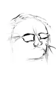 JFS art_parody dementia glasses head incomprehensible jakking_fatigue meta:dementia nose painting soyjaks? stubble variant:soyak william_untermohlen // 244x409 // 11.2KB