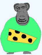 cheese clothes face green_shirt mouse rat rodent subvariant:blobson variant:cobson // 1613x2123 // 114.6KB