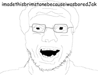 absolute_niggerbrim brimstone glasses looking_at_you low_effort mouth_open stubble variant:unknown white_background white_hair white_shirt white_skin // 800x612 // 99.7KB