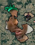 2soyjaks ai_but_not_completely_ai_doe badge black_skin bloodshot_eyes boyfriend_(friday_night_funkin') clothes cosplay crying deformed esl fnf_pedo full_body google_maps green_hair guitar holding_object irl jake jakparty_soy jartycuck jartypory looking_at_you poland red_lips subvariant:chudplier subvariant:jartycuck text variant:chudjak variant:markiplier_soyjak video // 480x614, 15.5s // 6.1MB