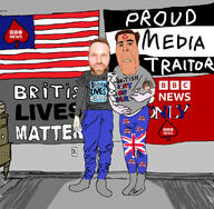 biting_lip black_lives_matter british_broadcasting_corporation brown_hair closed_mouth country elon_musk flag flag:united_kingdom flag:united_states full_body hair kris_kane paul_joseph_watson soyjak text united_kingdom variant:cobson white_skin // 1170x1146 // 345.6KB