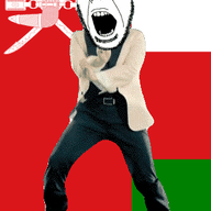 angry animated country dance flag flag:oman gangnam_style glasses oman open_mouth soyjak stubble sword variant:cobson // 300x460 // 501.9KB