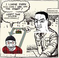 cornball dork goy hippie incel normal normal_onel normie quirk_chungus reddaitard silly variant:chudjak variant:el_perro_rabioso // 750x742 // 726.0KB