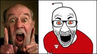 bald george_carlin glasses lookalike open_mouth reddit snoo stubble variant:el_perro_rabioso // 1280x720 // 96.7KB