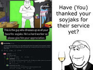 box clothes confused country_flag crossing_arms flag glasses green_screen reddit stubble suit text tranny tuxedo variant:gapejak wine // 4032x3024 // 1.1MB