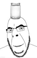 glasses jar stubble variant:cobson // 480x747 // 146.4KB