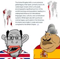 amerimutt anglomutt british british_empire country ear eternal_anglo fat flag flag:united_kingdom glasses grey_skin hair lips meximutt mustache mutt spain spanish_empire stubble united_kingdom variant:markiplier_soyjak variant:meximutt // 1280x1259 // 528.4KB