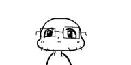 anime closed_mouth glasses neutral oekaki soyjak stubble variant:unknown // 500x250 // 10.0KB