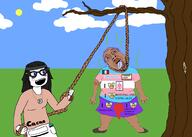 ack beanie blue_eyes blush clothes eyelashes flag flag:mexico flag:minor_attracted_person flag:transgender_pride_flag grass hair lynching mexico necklace neovagina rope satoko_houjou(namefag) soy soyjak soylent sun tranny tree variant:bernd variant:soytan // 2100x1500 // 423.1KB