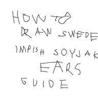 animated ear guide oekaki redraw smile soyjak stubble text variant:impish_soyak_ears // 704x480 // 44.0KB