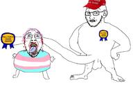 ahegao award fell_for_it_again_award low_effort maga meta:pornographic_content penis subvariant:soyak_(concerned) variant:bernd variant:soyak // 3116x2000 // 769.2KB