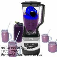 1935 2022 berryboy blender blue_skin crying food foodjak fruit glasses open_mouth soyjak stubble variant:markiplier_soyjak2 // 380x380 // 31.3KB