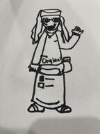 blush clothes glasses hair necklace oekaki traditional_media variant:soytan // 3024x4032 // 1.2MB