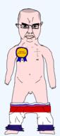 award balding christianity eastern_orthodox flag flag:mordovia flag:russia full_body glasses hair jail mordovia naked nsfw orthodox_cross penis russia skinhead small_penis soyjak subvariant:chudjak_front subvariant:obsessedchud text transparent transparent_background underpants variant:chudjak white_skin // 848x1911 // 40.3KB