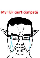 closed_eyes closed_mouth crying ear elf glasses hair soyjak subvariant:chudjak_front tep text variant:chudjak // 500x718 // 28.8KB