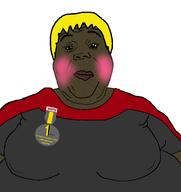 all_soyteens_look_like_this anti_sharty bait blond blush brown_skin eyelashes fat hair hunky_twink_sex_machine i_need_a_spaking medal nate nate_higger's_distant_cousin_(cape_rrackers) nusoicaca obese shartycuck shitskin soycuck subvariant:branigger variant:alicia yellow_hair // 1674x1772 // 454.5KB