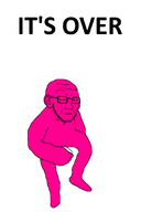 animated anti_aliased arm closed_eyes color dance ear ext=gif full_body glasses hand its_over leg rainbow selfish_little_fuck series:rainbros soyjak stubble text variant:soyak // 600x900 // 251.9KB