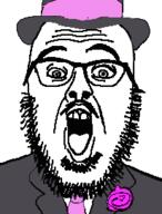 glasses open_mouth stubble variant:waljak // 206x271 // 8.3KB