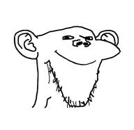 closed_mouth ear merge smile soyjak stubble subvariant:splicejak variant:impish_soyak_ears // 495x482 // 18.3KB