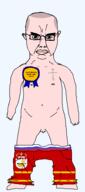 ack animal award balding bird birth cannon christianity crown death eastern_orthodox flag flag:russia flag:smolensk_oblast full_body glasses hair naked nsfw oblast orthodox_cross penis russia skinhead small_penis smolensk_oblast soyjak subvariant:chudjak_front subvariant:obsessedchud text transparent transparent_background underpants variant:chudjak white_skin // 848x1911 // 66.5KB