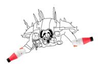 chaos chaos_knight chaos_space_marines soy soylent soylent_(strawberry) soylent_bottle variant:cobson variant:markiplier_soyjak warhammer // 960x626 // 151.5KB