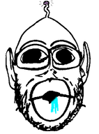 brain brainlet drool idiot retard retarded soyjak stubble subvariant:nogoblin variant:nojak white_skin // 443x599 // 26.8KB