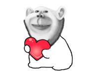 artist:entiral drawfag drawing edit heart smirk soyjak stubble variant:impish_soyak_ears wholesome // 800x600 // 136.6KB