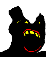 distorted lips nigger open_mouth red_lips retard subvariant:retardedfuckingsoyjak vantablack_skin variant:soyak yellow_sclera yellow_teeth // 644x800 // 7.3KB