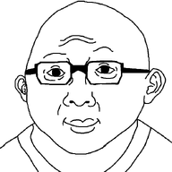 alternate clothes ear glasses goatee hair hairy looking_at_you template variant:rotjak // 700x700 // 14.5KB