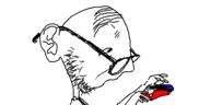 arm glasses hand nintendo nintendo_switch oekaki open_mouth soyjak stubble variant:unknown video_game // 500x250 // 18.7KB
