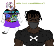 brown_skin discord dreads dxxmlife greentext grey_shirt hanging mask scarlxrd subvariant:muscular_chud text tranny travis_scott variant:bernd variant:chudjak x x_(social_network) // 1425x1209 // 432.3KB