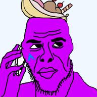 beard bogdanoff holding_object holding_phone phone quote transparent_background variant:bogjak variant:unknown // 900x900 // 292.4KB