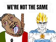 2soyjaks argentina aryan blue_eyes brown_skin cum dragon_ball dragon_ball_z italy open_mouth queen_of_spades subvariant:chudjak_front subvariant:muscular_chud suicide text variant:bernd variant:chudjak we're_not_the_same you're_the_same // 960x720 // 121.5KB