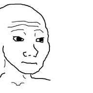 animated arm bottle buff crying eating gigachad glasses grey_skin hand meta:dailyjak no_background open_mouth soy soyjak soylent stubble transformation translucent_background variant:soyak variant:wojak // 1200x800 // 1.3MB