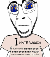 clothes deformed european_union flag:european_union i_hate russia star_(symbol) stubble subvariant:hydrocephason text variant:cobson white_skin // 612x700 // 251.0KB