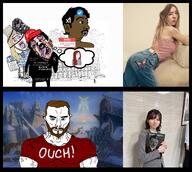 arno_breker beard blond bloodshot_eyes blue_checkmark book boomer boomer_excellence brown_skin chad dress facebook female grok hyperborea i_can't_breed india indian japanese_salarywoman manifesto mein_kampf muscles mustache open_mouth ouch pajeet poojeet red_shirt shitskin subvariant:muscular_chud sydney_sweeney text trad_wife trend:aryan twitter twitter_checkmark variant:bernd variant:chudjak variant:wifejak wifejak x xitter // 1680x1505 // 2.7MB