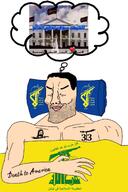arabic_text buff chud closed_eyes death_to_america fixed flag hezbollah shia shia_islam sleeping soyjak text united_states variant:chudjak // 853x1280 // 191.3KB
