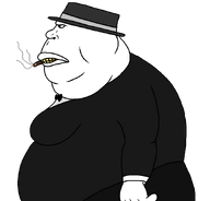 body bowtie cigar cigarette clothes fat fedora gynaecomastia hat mafia obese rotten_teeth side_profile smoke smoking subvariant:meximutt_side suit suit_and_tie variant:meximutt white_skin // 888x849 // 19.9KB