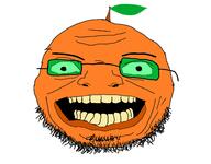 froot gemmiest_variant_of_the_year glasses jude leaf orange_(fruit) orange_skin stubble teeth tinted_glasses variant:balljak wide_nose // 1416x1104 // 293.7KB