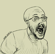 clothes ear glasses mr_beast open_mouth soyjak stubble variant:unknown // 1029x1000 // 141.4KB