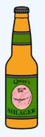 Shlager advertisement beer qway shlog soyjak_blog subvariant:wholesome_soyjak variant:gapejak // 248x739 // 80.4KB