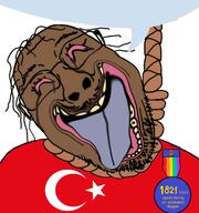 1821 2soyjaks bloodshot_eyes brown_skin brown_troonjak crying flag:turkiye glasses hanging happy obsessed obsessed_faggot open_borders_for_turkey(nameroach) open_mouth rope satoko_fans_arent_white_(namefag) shitskin smile soyjak star_and_crescent stubble subvariant:euromutt suicide tongue trend:slopjak turk turkaryan turkdusmanisikiyorum_(namefag) turkiye turknigger turkroach turkroaches_arent_white tvrkaryan tvrkicwvrriorforyuo_(nameroach) variant:bernd variant:markiplier_soyjak // 1001x1070 // 626.7KB