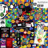 4chan 8chan 9gag anti_ongezellig anti_soytan autism award bangladesh bloodshot_eyes body_pillow chud_(boorufag) chud_(soybooru) discord distorted drool flag:bangladesh friday_night_funkin' frog giggly_goon_clown hanging israeli_autism_association jacksepticeye judaism lgbt meta:op_took_a_selfie_of_xerself neopenis neovagina nigger ongezellig pepe pronouns reddit rope_award shitskin spade stinky thought_bubble tiktok tranny trend:slopjak turban undertale vantablack variant:bernd variant:soyak variant:soytan zoophile // 4096x4096 // 1.8MB