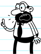 angry bald beard clothes diary_of_a_wimpy_kid glasses meta:not_oc open_mouth proto-soyjak subvariant:science_lover talking variant:markiplier_soyjak // 642x852 // 162.1KB
